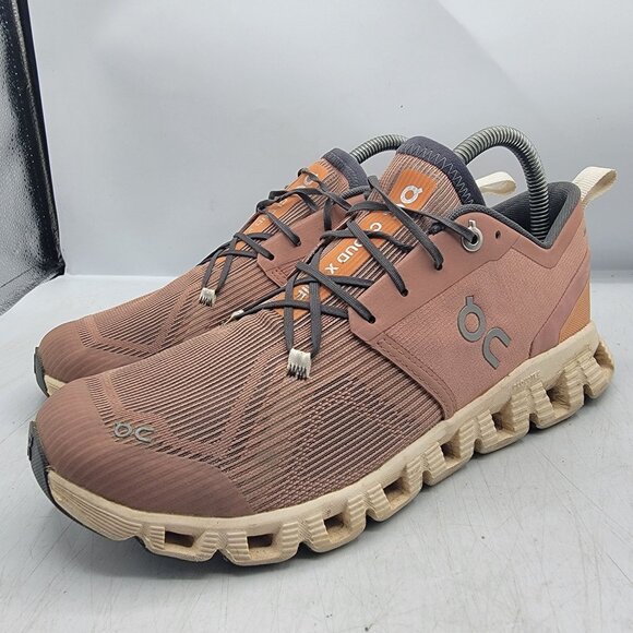 On Cloud X Shift 3 Womens 9 Cork Fawn Athletic Shoes Comfort Running Walking - Picture 3 of 14